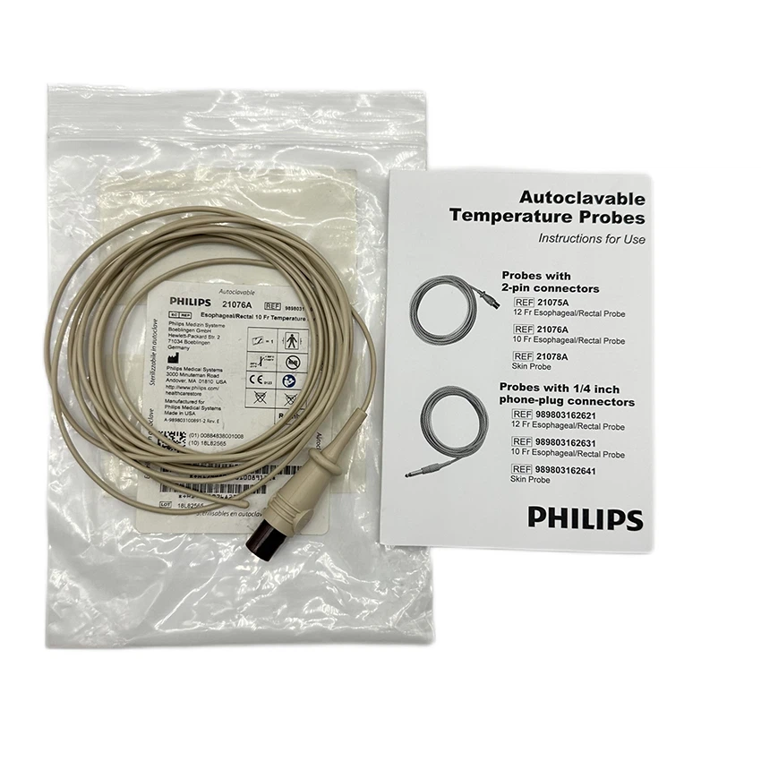 Esophageal / Rectal Reusable Infant Temperature Probe 21076A