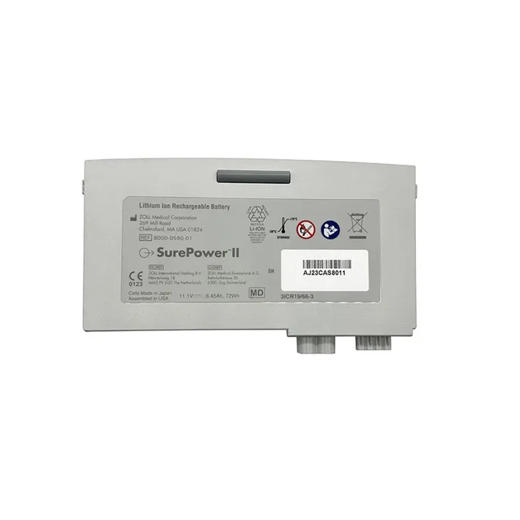 8000-0580-01 For ZOLL SurePower II Lithium-Ion Battery X Series