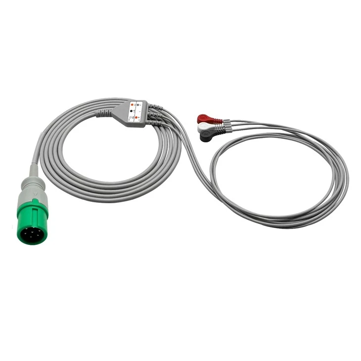 CONTEC 7-Pin 3-Lead ECG/EKG Cable factory