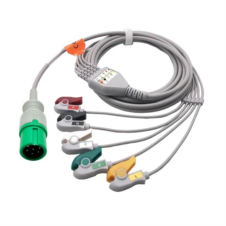 CONTEC 7-Pin 5-Lead ECG/EKG Cable suppliers