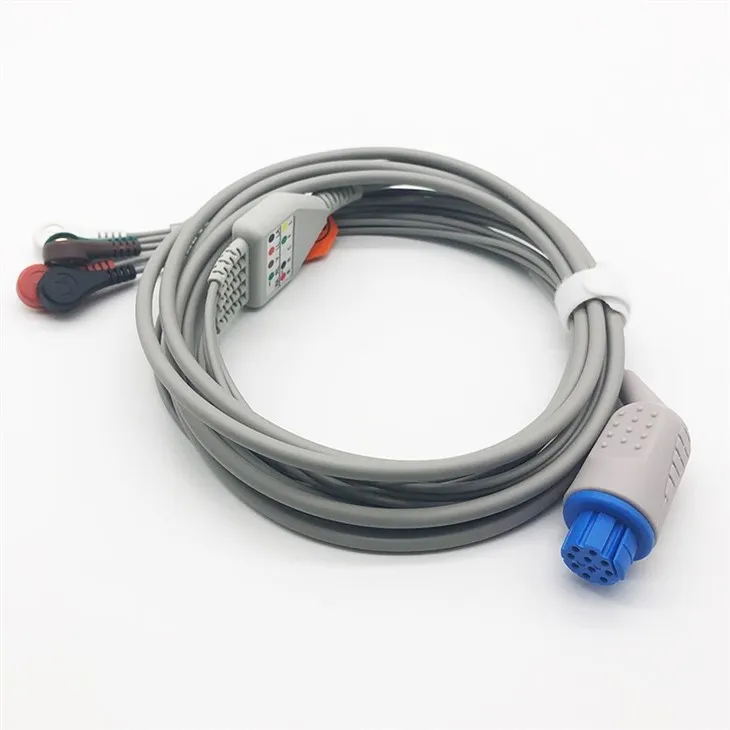 Datex-Ohmeda 10-Pin 5-Lead ECG/EKG Cable best