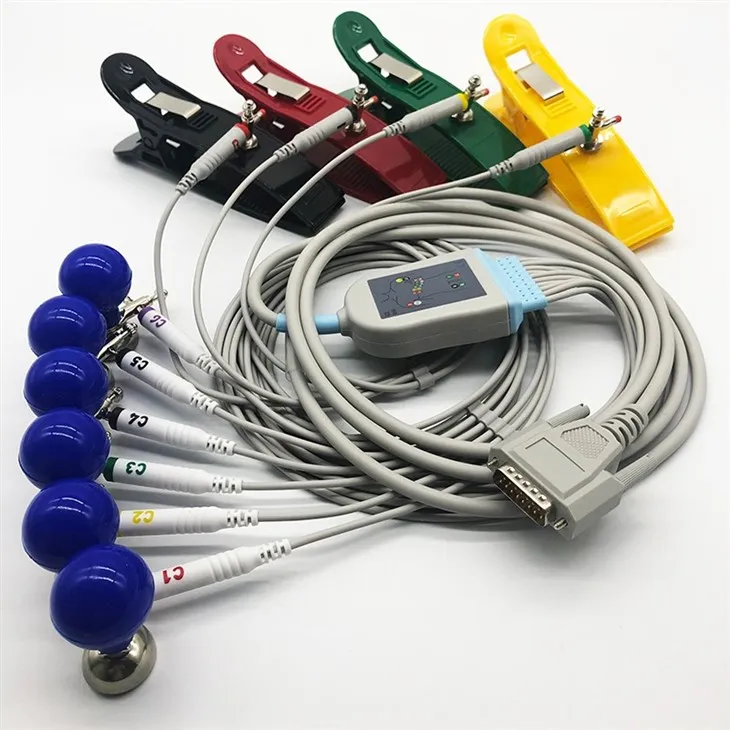 Edan 15-pin 10-Lead ECG/EKG Cable high quality