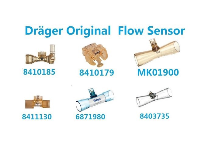 Exhalation Valve Assembly With Flow Sensor Carescape R860 1505-3848-000
