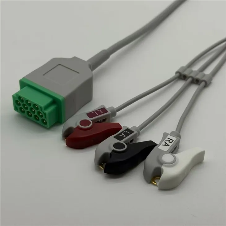GE 11-Pin 3-Lead ECG/EKG Cable suppliers