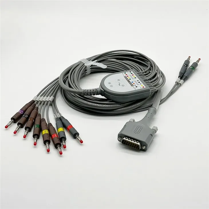 MedEx 15-Pin 10-Lead ECG/EKG Cable suppliers