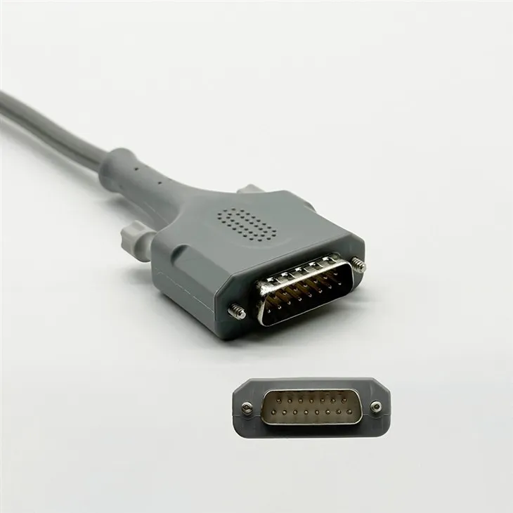 MedEx 15-Pin 10-Lead ECG/EKG Cable factory