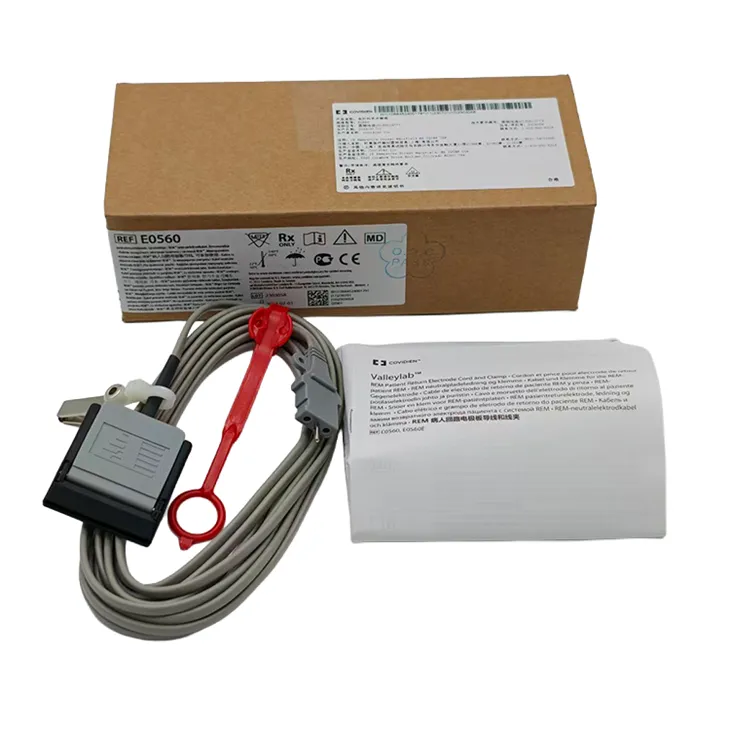 Medtronic Valleylab E0560 Reusable REM Patient Return Electrode Cable 4.6m factory