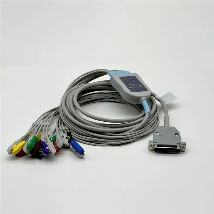 Micromed Compatible 25-Pin 11-Lead ECG/EKG Cable price