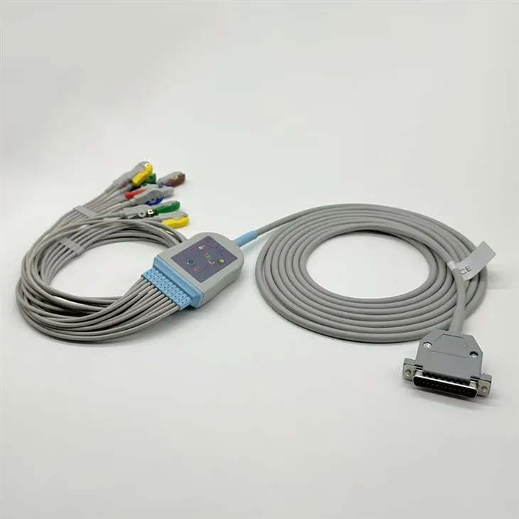 Micromed Compatible 25-Pin 11-Lead ECG/EKG Cable price