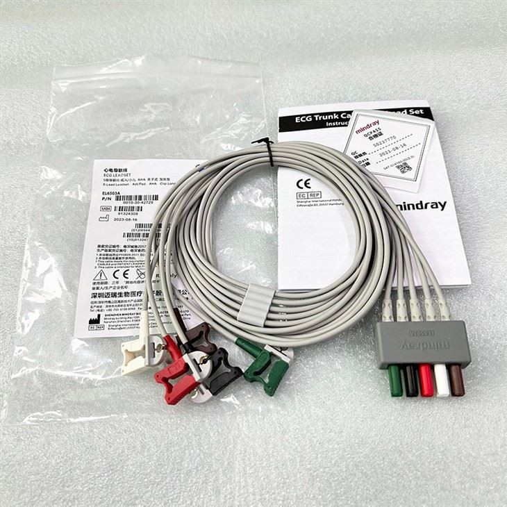 Original Mindray ECG Leadwires EL6503A 0010-30-42729