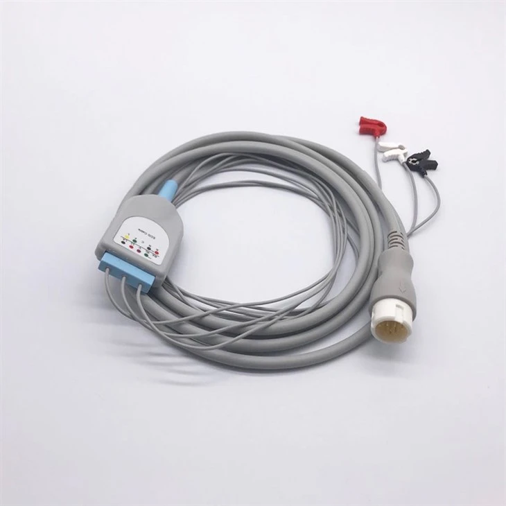 Philips 12-pin Round Neonatal 3-lead Mini-clip ECG Cable suppliers