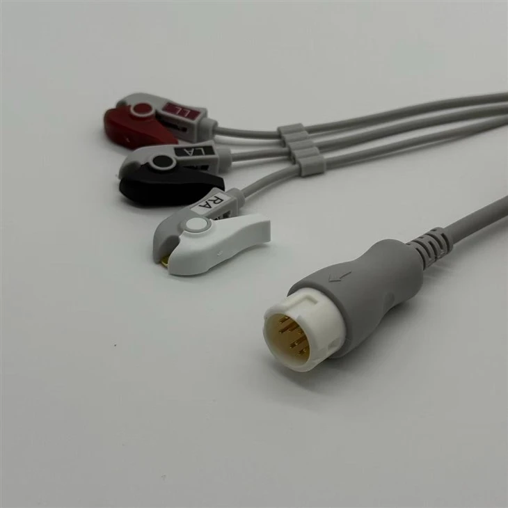 Philips 12-Pin 3-Lead AHA ECG Cable With Grabber Clips best