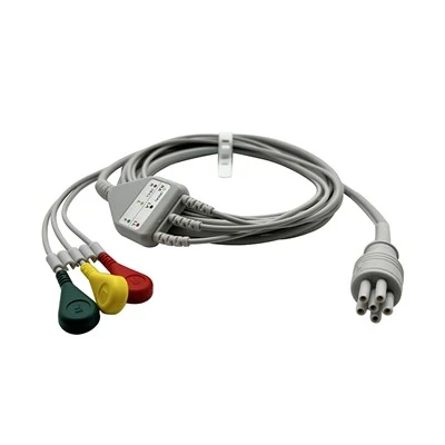COLIN 6-Pin 3-Lead ECG/EKG Cable