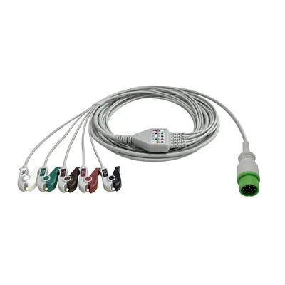 Infinium Omni 12-Pin 5-Lead ECG/EKG Cable