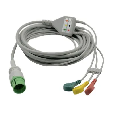 Mediana 13-Pin 3-Lead ECG/EKG Cable