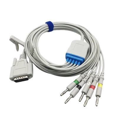 Mindray 15-pin 5-Lead ECG/EKG Cable
