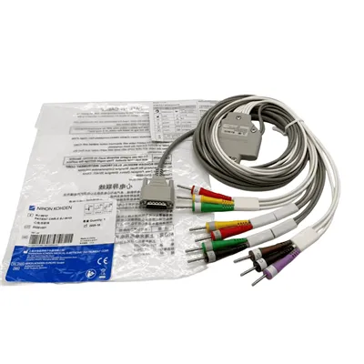 Nihon Kohden ECG BJ-961D Patient ECG 10 Lead Cable