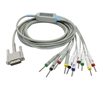 Philips 15-pin 10-Lead ECG/EKG Cable