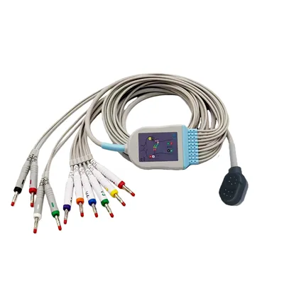Zoll 12-Pin 10-Lead ECG/EKG Cable