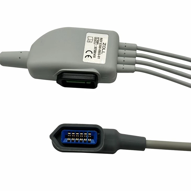 Zoll Compatible 12-Pin 10-Lead ECG/EKG Trunk Cable best