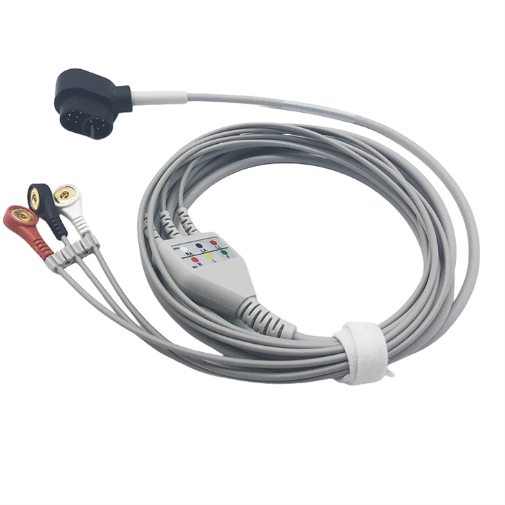 Zoll Compatible 12-Pin 3-Lead ECG/EKG Trunk Cable best