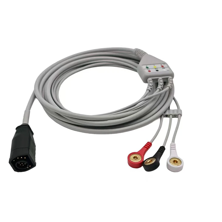 Zoll Compatible 15-Pin 3-Lead ECG/EKG Trunk Cable best