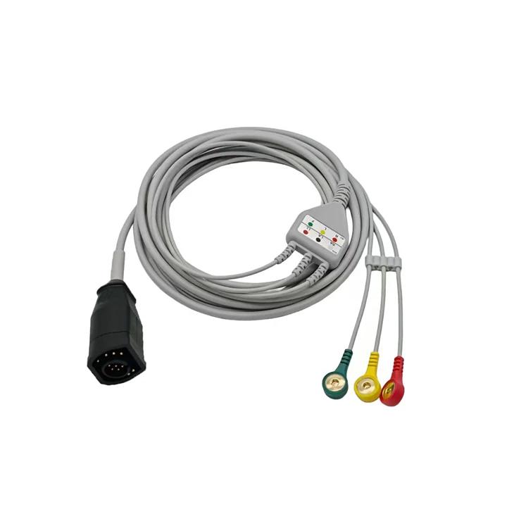 Zoll Compatible 15-Pin 3-Lead ECG/EKG Trunk Cable price