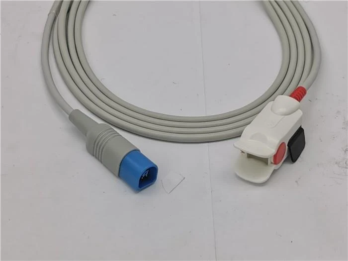 Philips 8 Pin SpO2 Probe Sensor Adult Clip