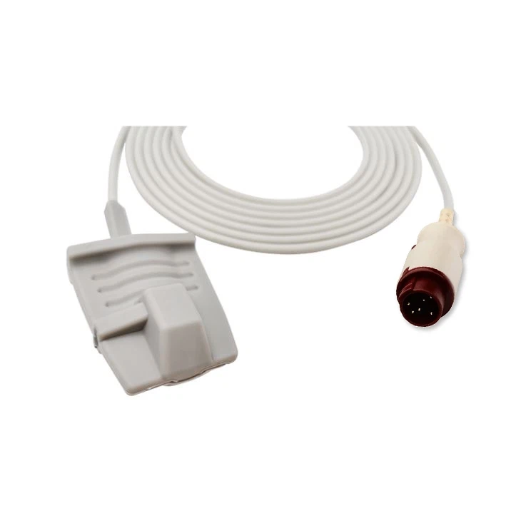 Kontron Compatible 6-Pin Pediatric Soft SPO2 Sensor