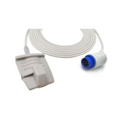 Bruker Round 12-Pin Pediatric Soft SPO2 Sensor DC-3002