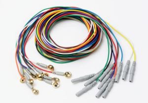 Golden Cup EEG Cable Electrodes