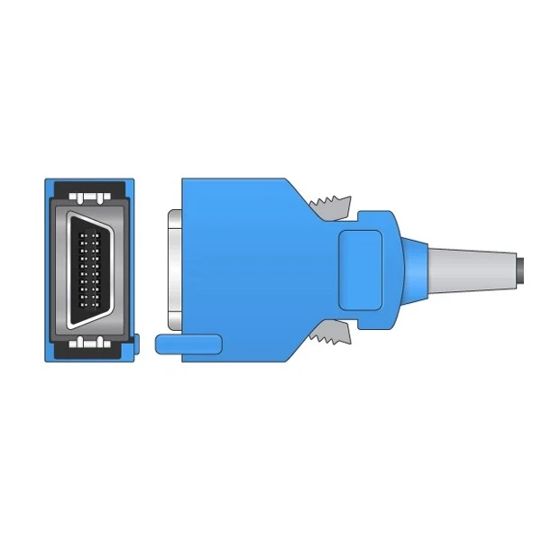 Nihon Kohden SpO2 Adapter Cable 14 Pin JL-302T