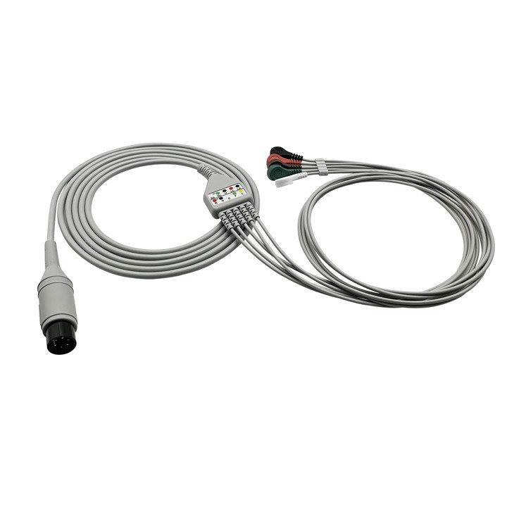 Mindray 6 Pin 3 Lead 5 Leads Cable ECG
