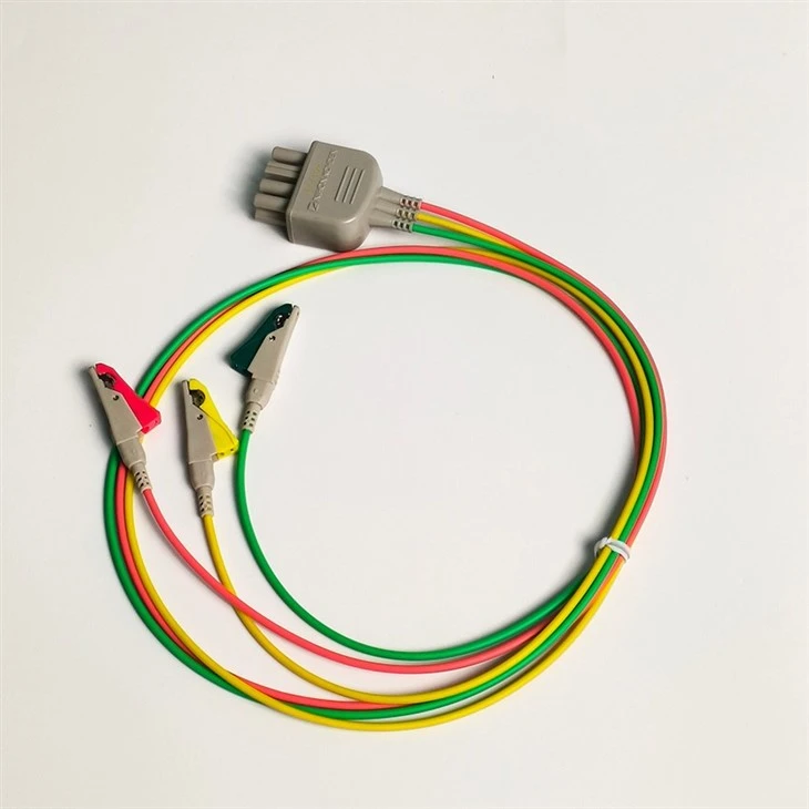 Original Nihon Kohden 3-Lead ECG Leadwire BR-903P (K911)