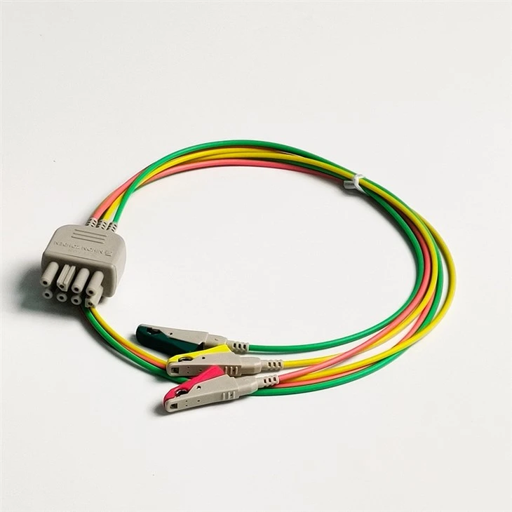 Original Nihon Kohden 3-Lead ECG Leadwire BR-903P (K911)