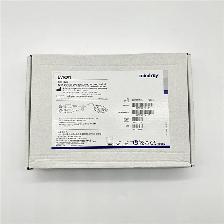 Def-P EV6201 009-004728-00 Original Mindray ECG Trunk Cable